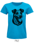 Preview: Damen T-Shirt mit Jack-Russel Aufdruck